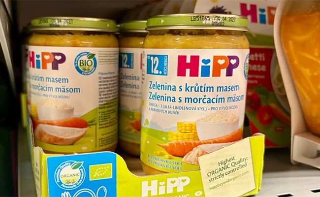Austrian police detain suspect in case of rat poison found in baby food jars on supermarket shelves